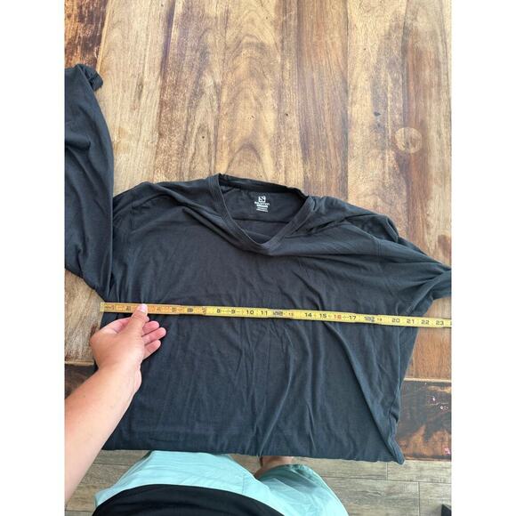 Salomon Men's Black Essential Long Sleeve Tee Shirt Size XXL - Picture 2 of 6